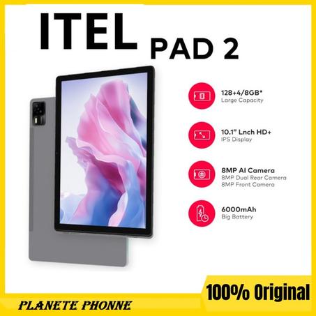 TABLETTE ITEL  PAD 2    128GB 4GB