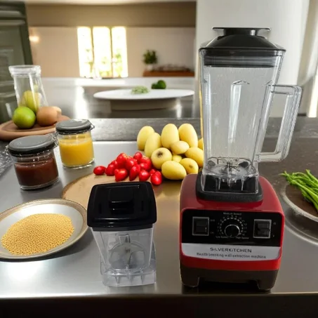 خلاط + مطحنة 2x1 بقوة عالية من Silverkitchen