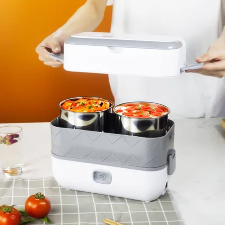 حاملة طعام 4x1 الكهربائية  - Lunchbox Chauffante 2L