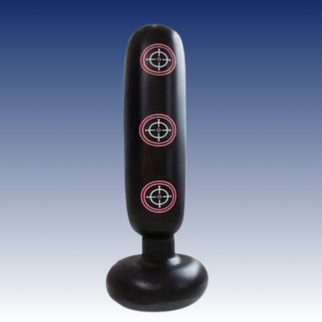 عمود ملاكمة قابل للنفخ للكبار والصغار