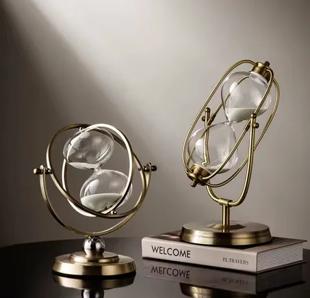 ساعة رملية دوارة