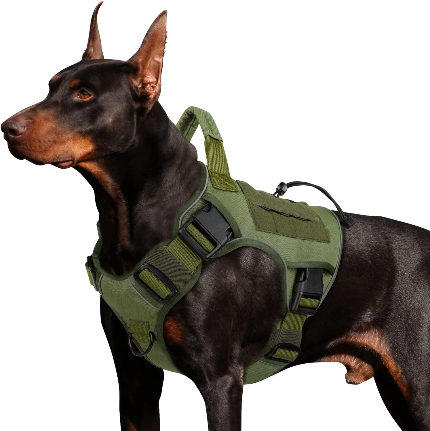 🔥 K9 Armor™ – Le harnais tactique ultime pour chiens énergiques