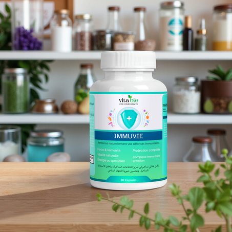 مكمل دعم وتعزيز الجهاز المناعي – تركيبة متطورة بالفيتامينات والمعادن