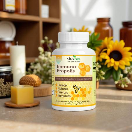 مكمل البروبوليس النقي – دعم مناعي طبيعي ومضاد للالتهابات