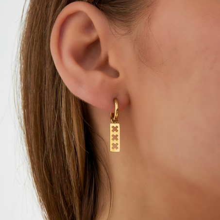 Orecchini XXX Amsterdam - Colore oro