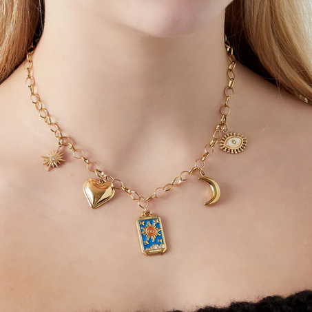 Collana con ciondolo Dreamchaser - Colore oro