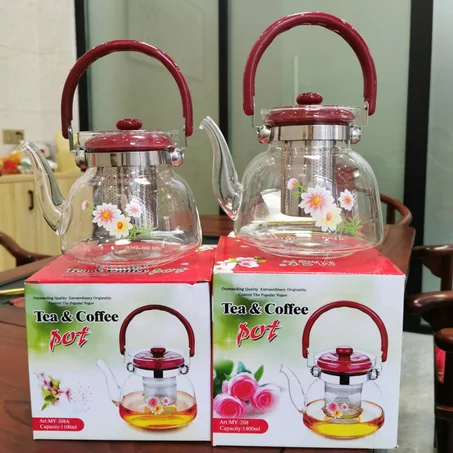 🫖 إبريق شاي زجاجي فاخر — Tea & Coffee Pot