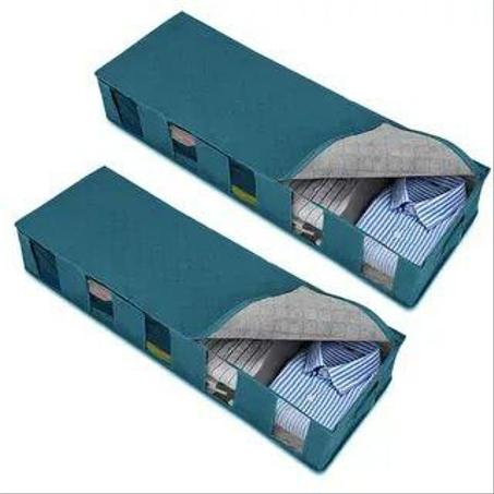 Fabric Underbed Clothing Organizer😍