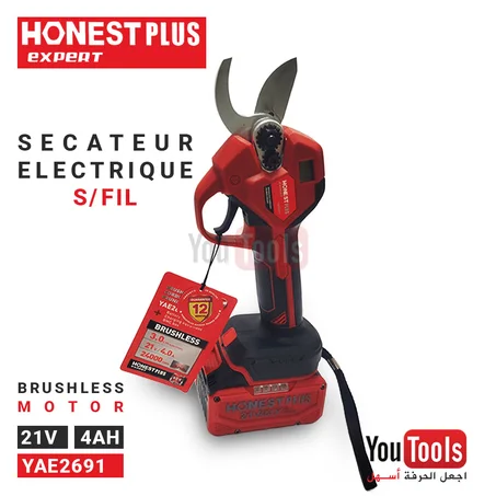 SECATEUR S/FIL 21V 1*4.0AH HONESTPLUS