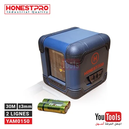 NIVEAU LASER HONESTPRO 2 LIGNES 30M