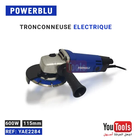 MEULEUSE POWERBLU 115MM 600W