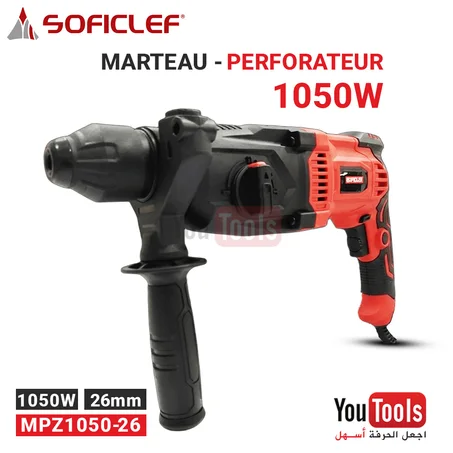 Marteau Perforateur 1050W 26mm SOFICLEF