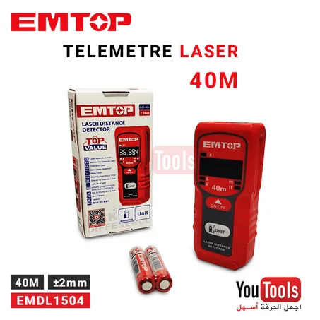 Telemetre Laser 40M EMTOP
