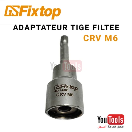 Adaptateur Tige Filetée M6 GSFIXTOP