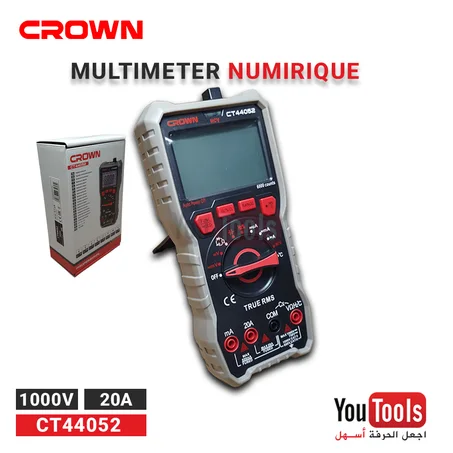 Multimetre degital CROWN 1000V 20A