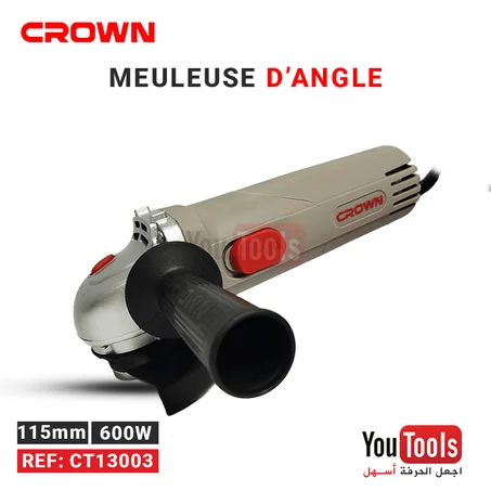 Meuleuse d'angle 600W 115mm CROWN