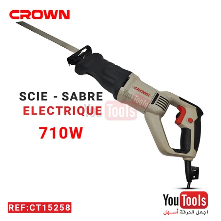 Scie Sabre electrique 710W CROWN