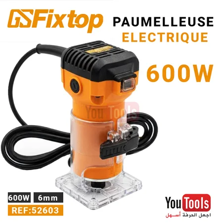 Paumelleuse Afflereuse 600W 6/6.35mm GSFIXTOP