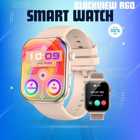 ساعة بلاك فيو R60 الذكية - موديل 2025