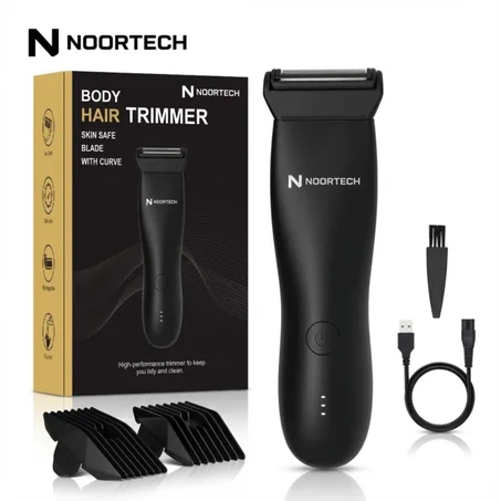 ماكينة تشذيب للرجال IPX6 – حلاقة دقيقة للمناطق الحساسة مع تقنية SkinSafe وقابلة للشحن