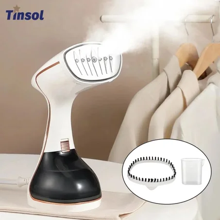 مكواة بخار محمولة 1800 واط للتحكم باللمس – تسخين سريع في 15 ثانية وخزان 320 مل | مكواة ملابس بالبخار محمولة