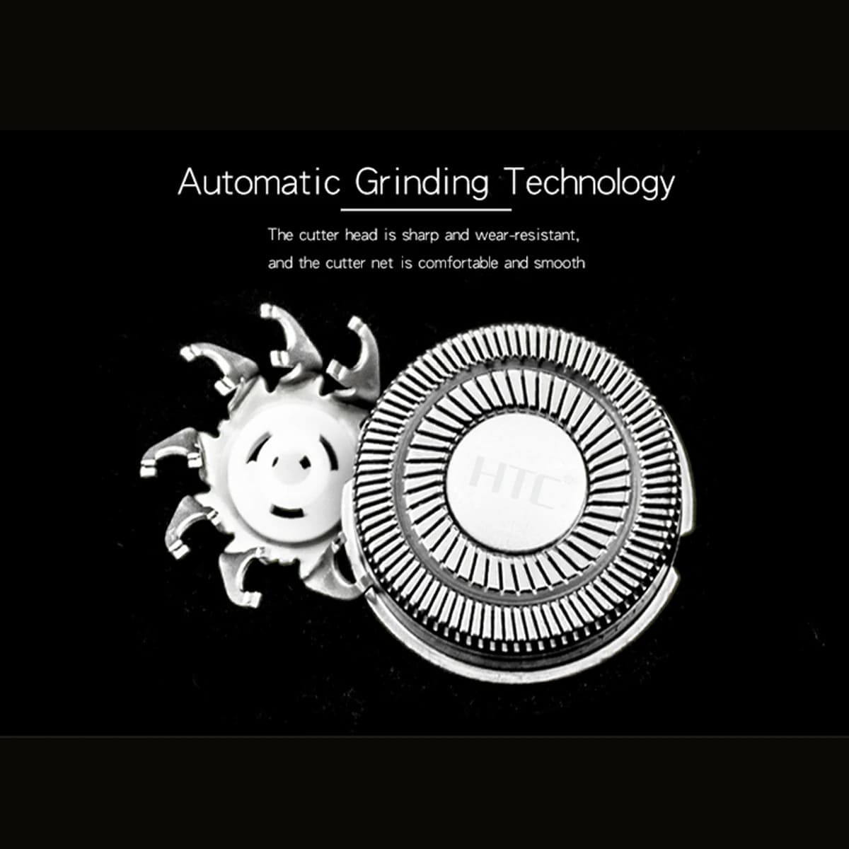 ماكينة الحلاقة HTC 3D IPX7  – راحة وأناقة في حلاقة احترافية
