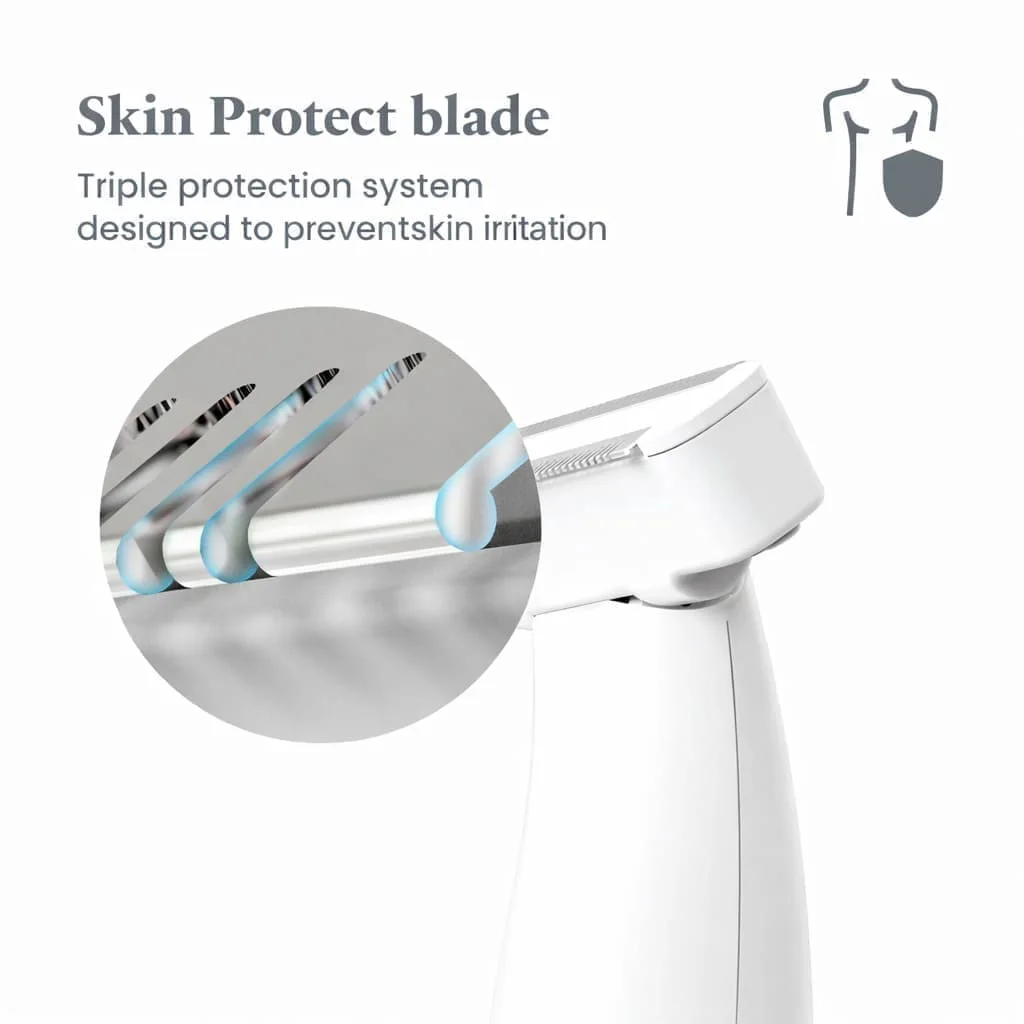 ماكينة حلاقة كهربائية صغيرة NOORTECH لتشذيب شعر الجسم والبكيني – محمولة بحجم سفر للنساء والرجال