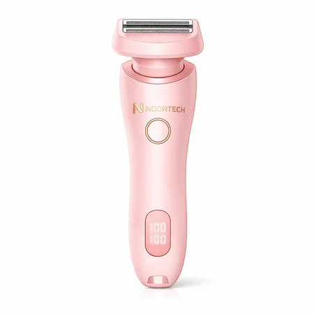 ماكينة حلاقة للنساء  2  في 1 لإزالة شعر الجسم والوجه والبكيني مقاومة للماء