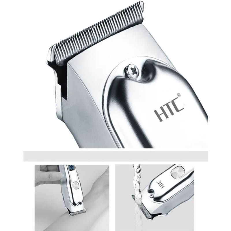 ماكينة قص الشعر الاحترافية  HTC AT-176 - SILVER