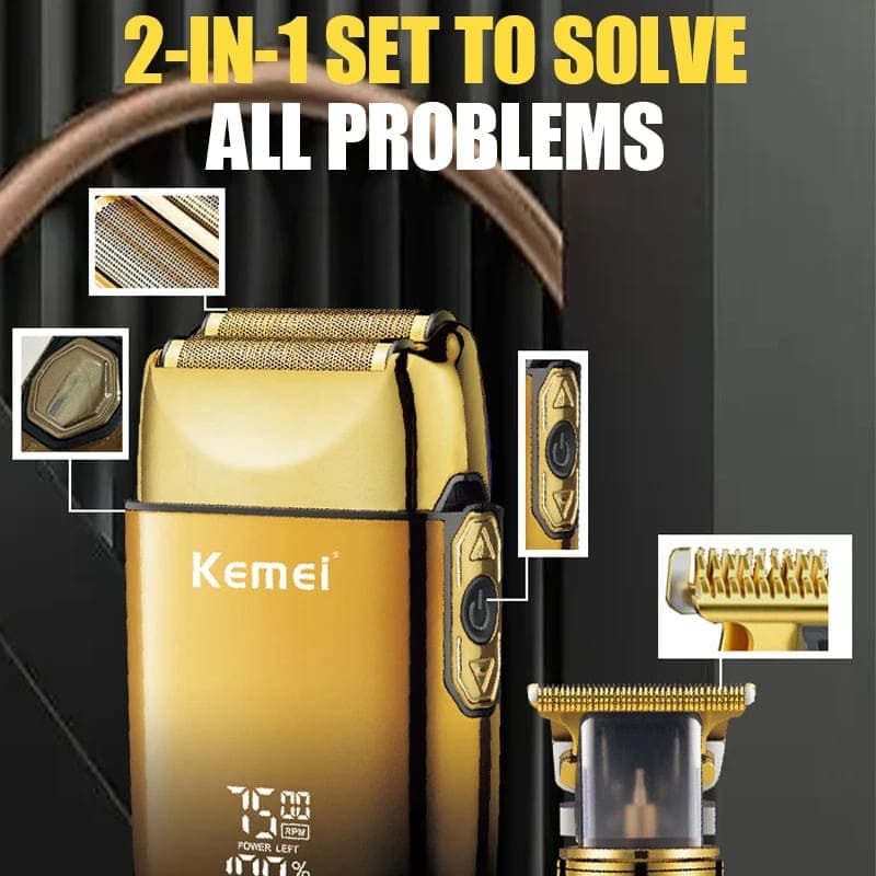 ماكينة حلاقة لتشذيب الشعر Kemei - KM-2131