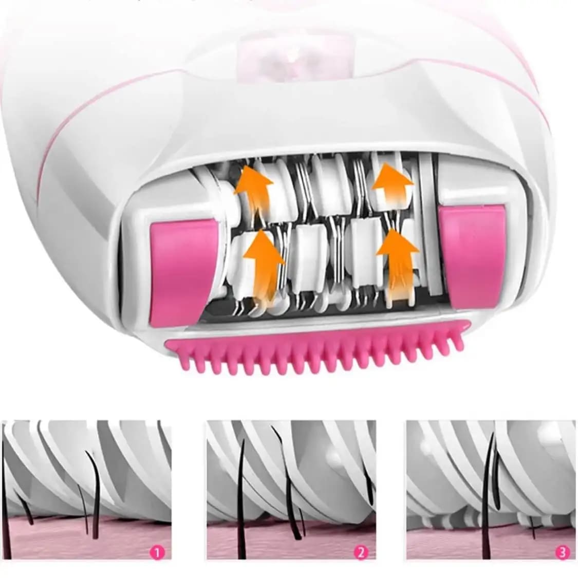 آلة إزالة الشعر Kemei KM-189A – الراحة والنعومة بين يديك