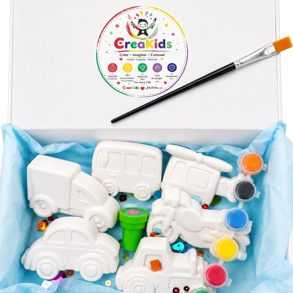 🚗 باقة المركبات الإبداعية — CreaKids