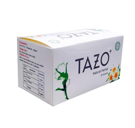 تازو اعشاب لانقاص الوزن 20 فلتر   عرض 4 عبوات