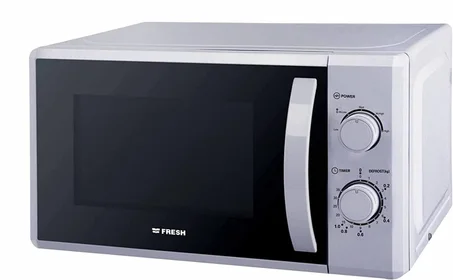Fresh FMW-20MC-S Microwave Oven, 700 W, 20 Liters - Silver