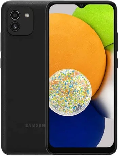 Samsung galaxy a03, dual sim, 4gb ram, 64gb storage, lte, black