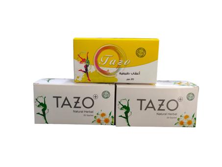 عرض خاص لفترة محدودة  تازو اعشاب  لانقاص الوزن   علبتين + علبة مجانا