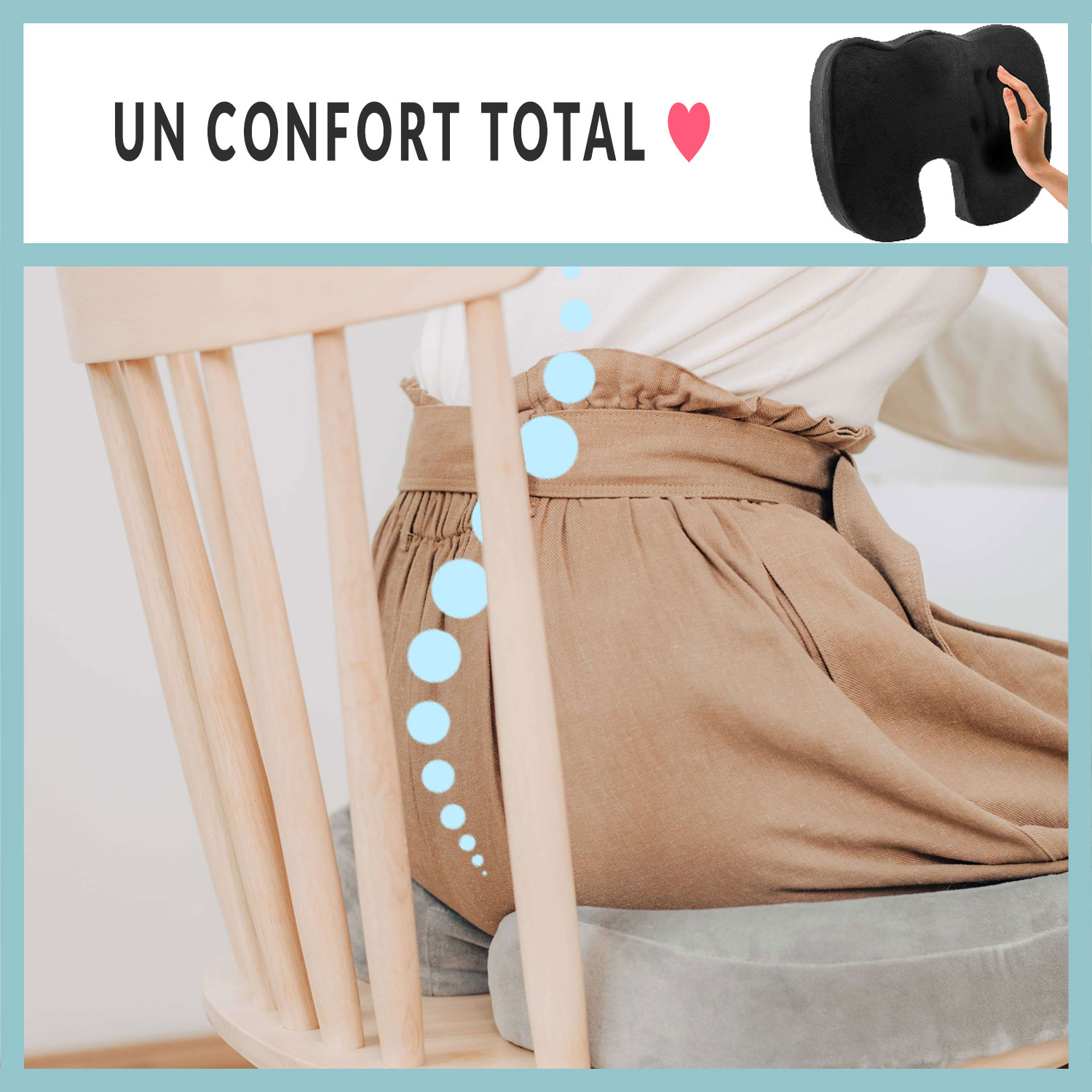 Officine Confort® Coussin Anti-pression