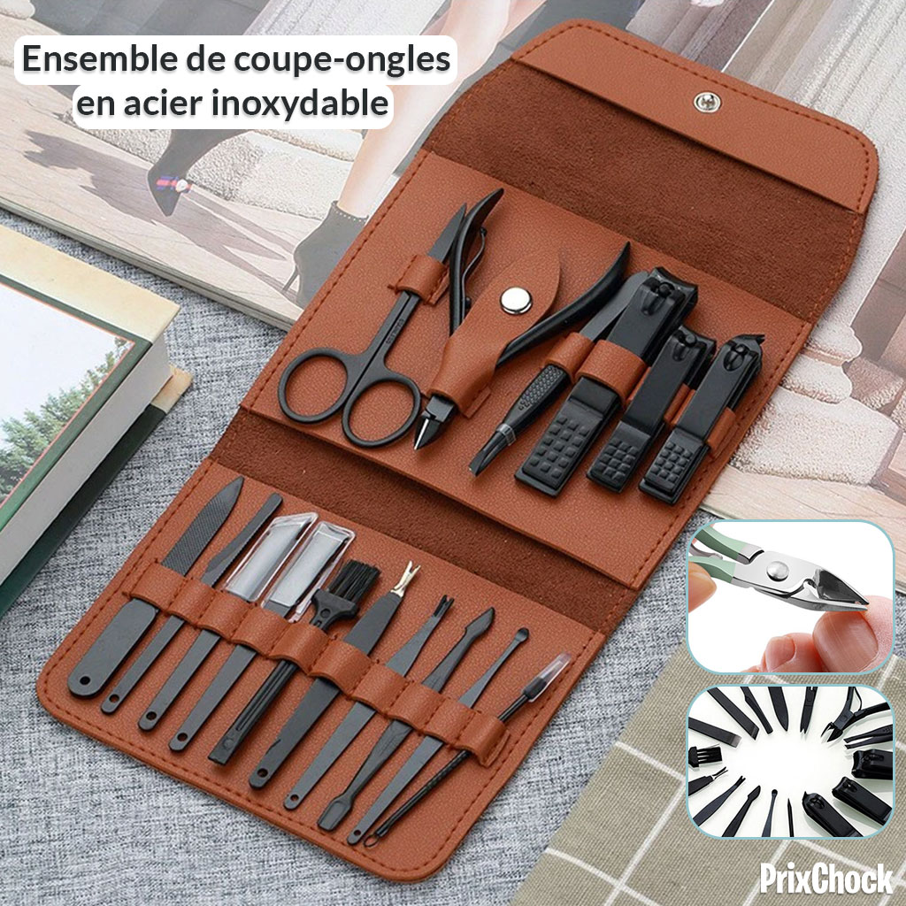 Noucadeaux Ensemble Portable Coupe-ongles (12-16pcs) (BLEU-12PCS-  ENSEMBLE)[762] - Cdiscount Au quotidien