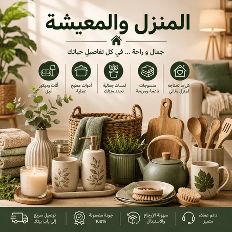 🏠 المنزل والمعيشة