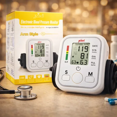 جهاز ذكي لقياس ضغط الدم من الذراع بدقة عالية