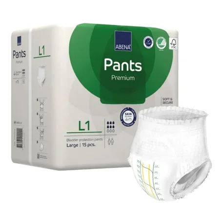 Abena Sous-vêtements absorbants Pants Premium L1 (6 x 15 unités)