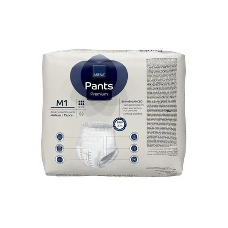 Abena Sous-vêtements absorbants Pants Premium M1 (4 x 15 unités)
