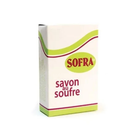 Sofra SAVON NATUREL MÉDICAL AU SOUFRE 90G