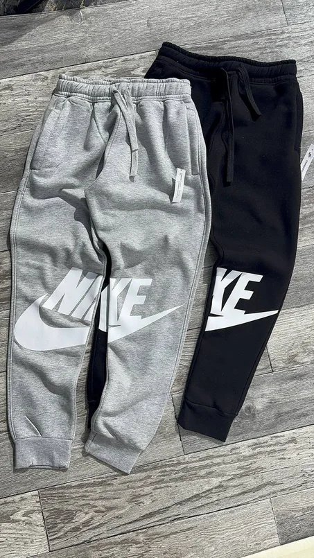 بنطال نايك للرجال - الأداء العالي بلوني الرمادي والأسود