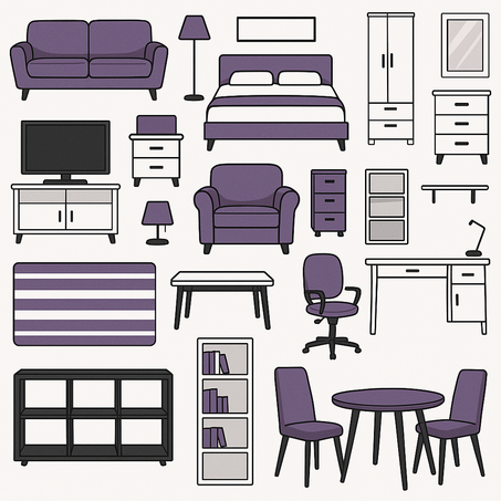 الأثاث المنزلي