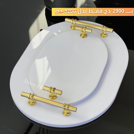 PACK 2 PLATEAUX OVAL