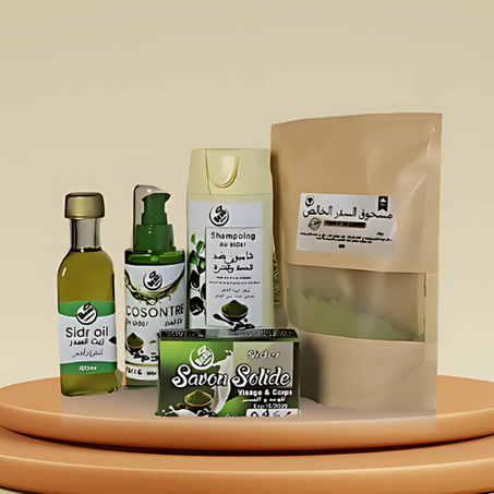 باك السدر الطبيعي للعناية الكاملة بالشعر والبشرة – سر الجمال الطبيعي