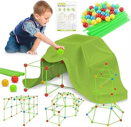 Kit de construction مجموعة خيمة بناء للأطفال