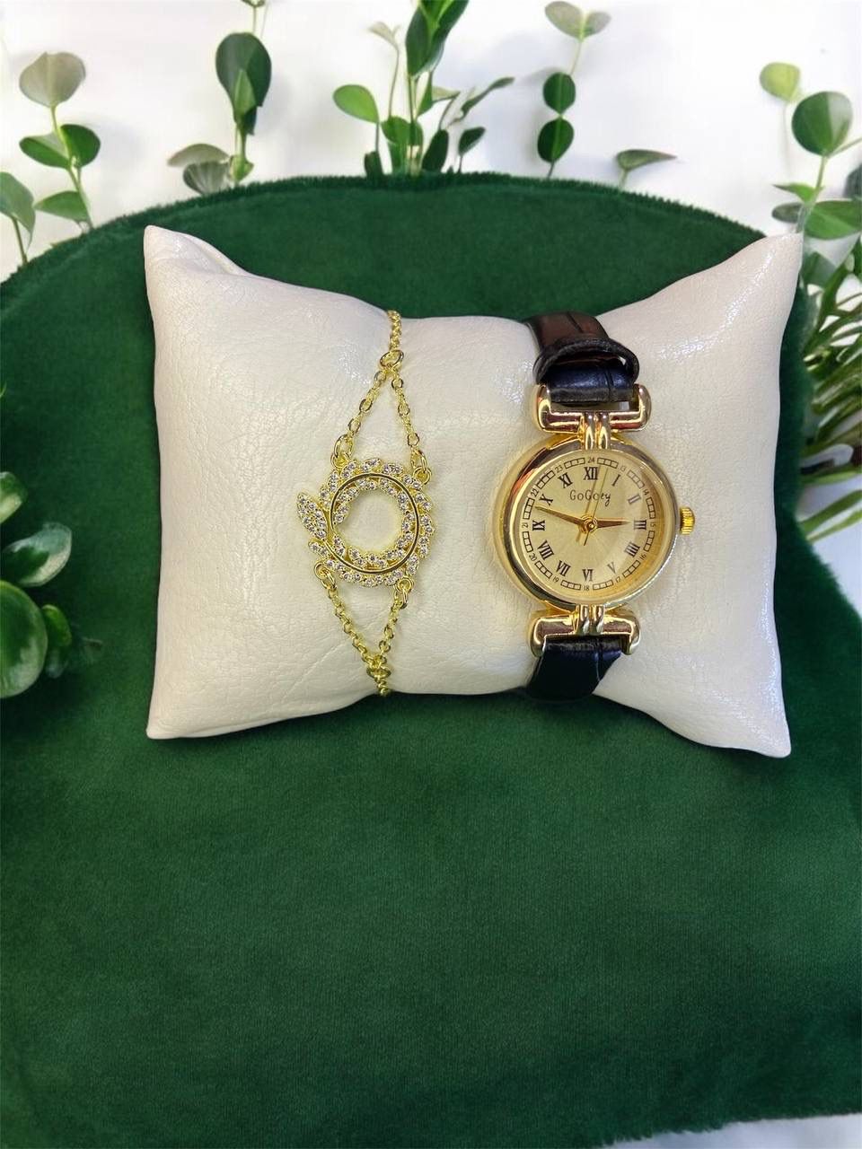 Ensemble montre et bracelet Nora