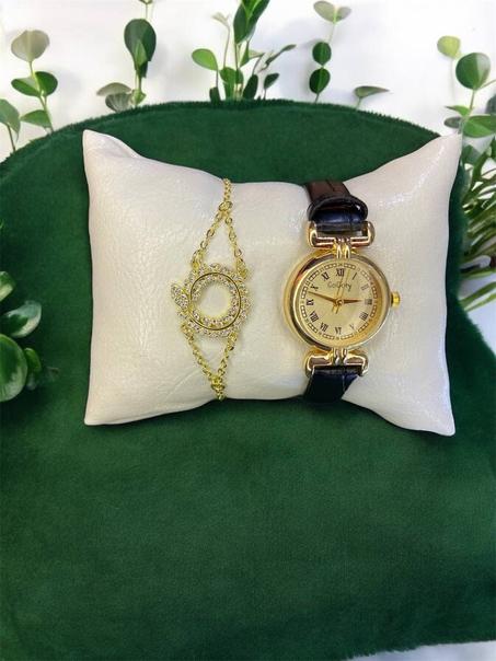 Ensemble montre et bracelet Nora